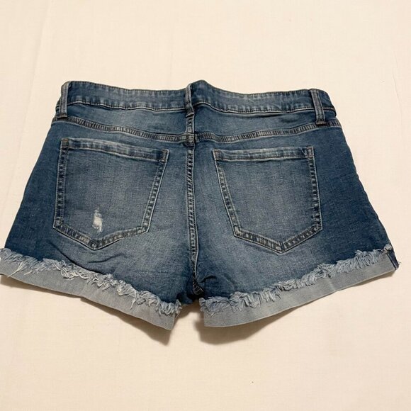 RE Generation By Celebrity Pink Meadow Jean Shorts Size 30 - Picture 8 of 14